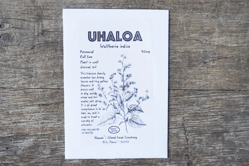ʻUhaloa Seeds