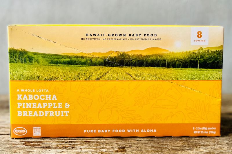 Kabocha, Pineapple, & Breadfruit Baby Food - 8 pack