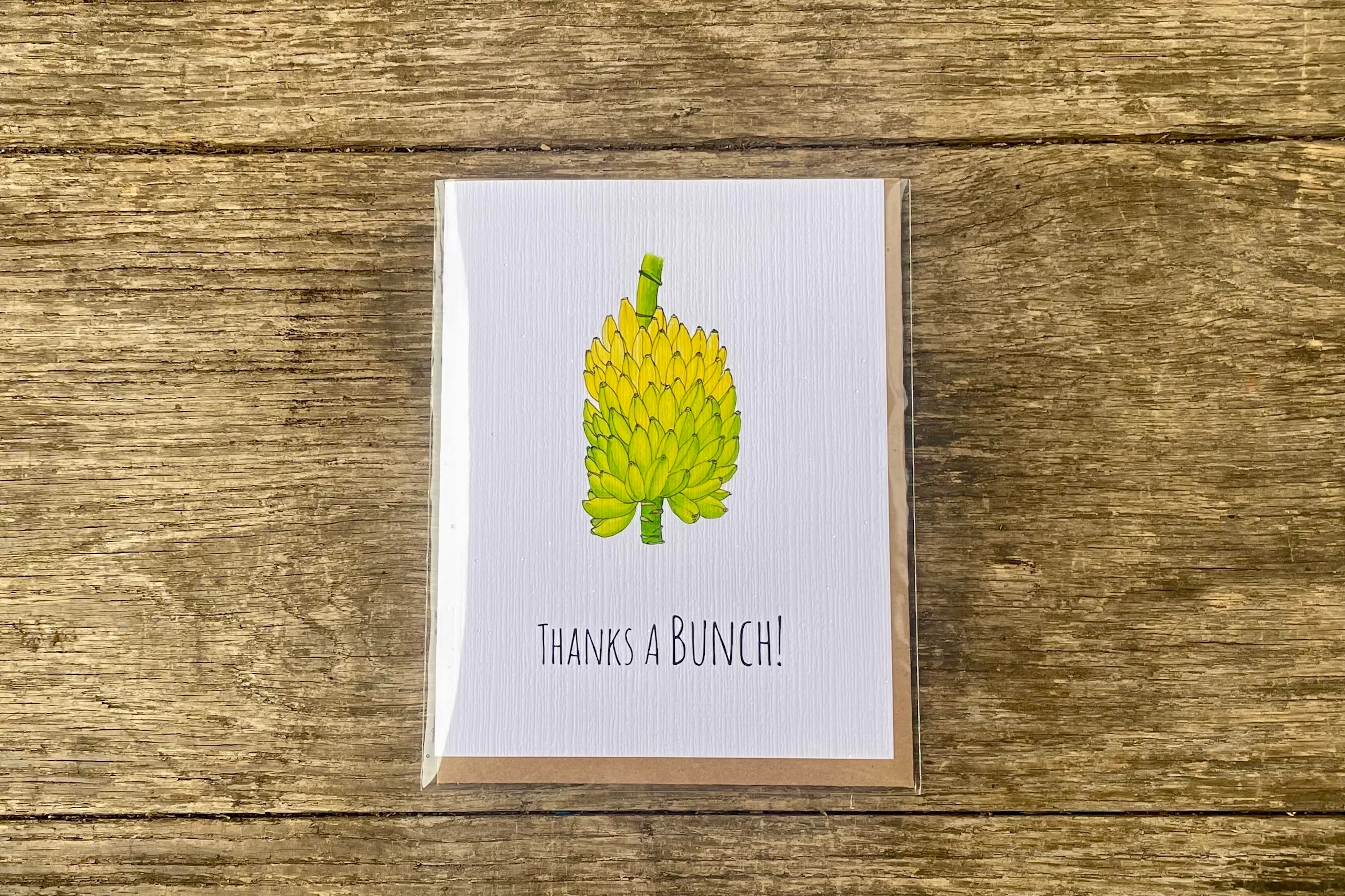 Banana Bunch Card