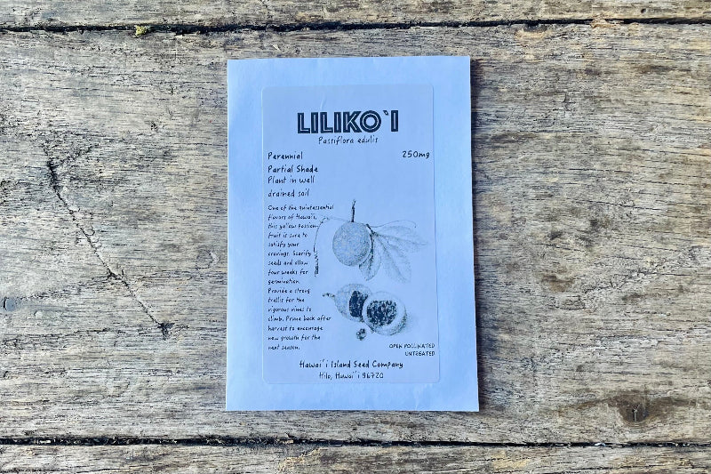 Lilikoʻi Seeds