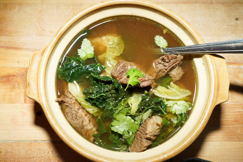 Chinese Inspired Beef Brisket Soup