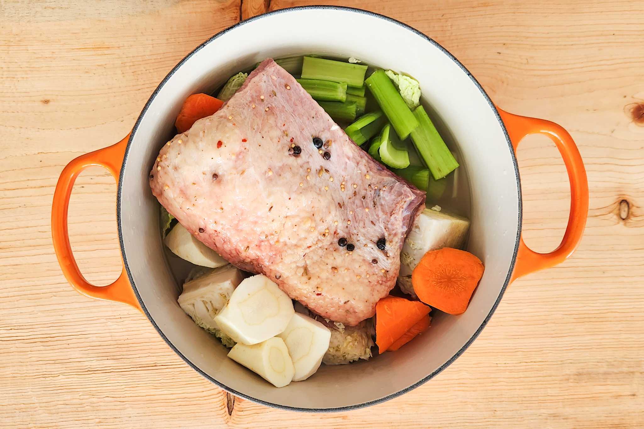 Grass-fed "Lucky Chucky" Corned Beef