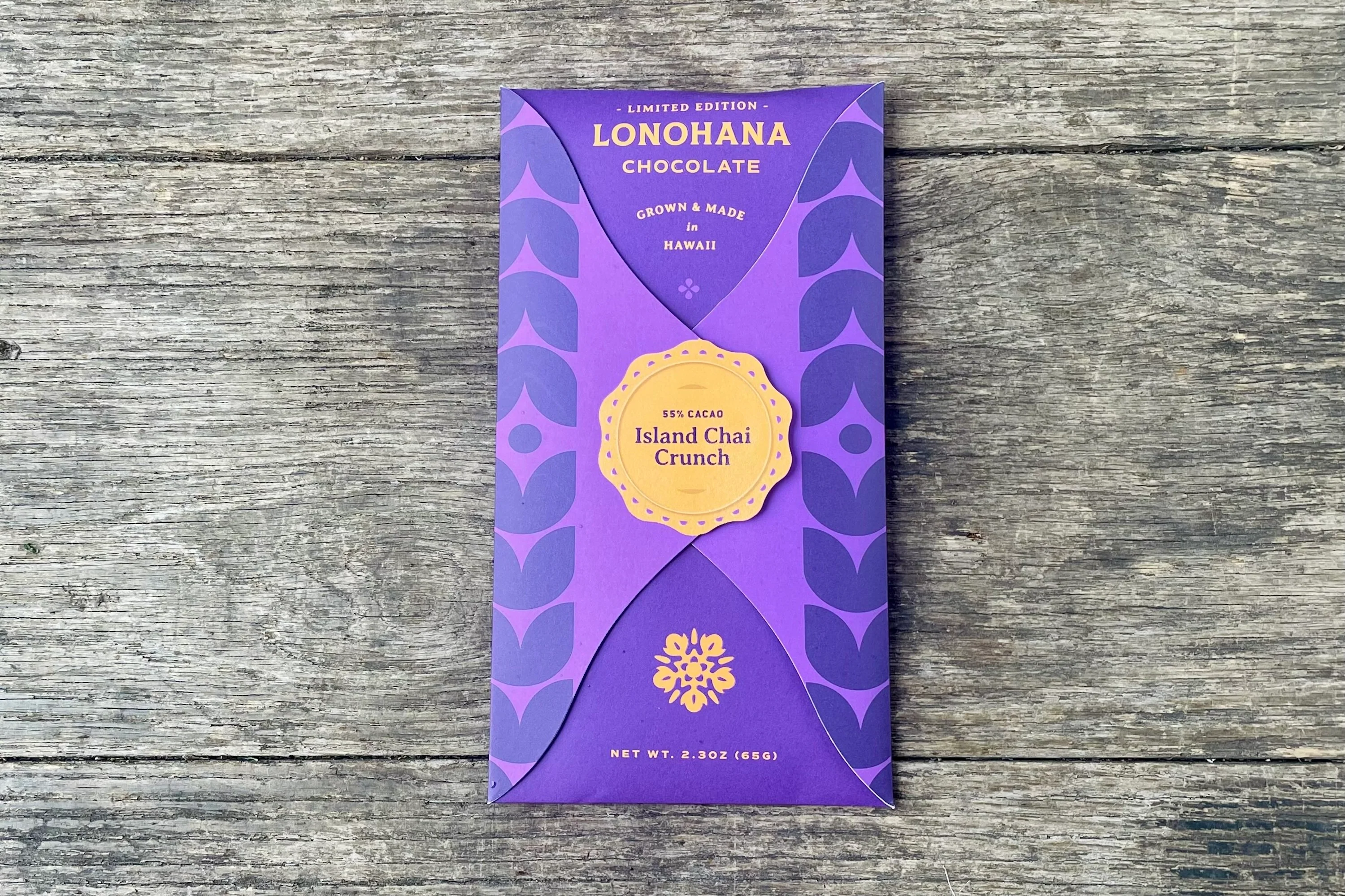 Island Chai Crunch Chocolate Bar