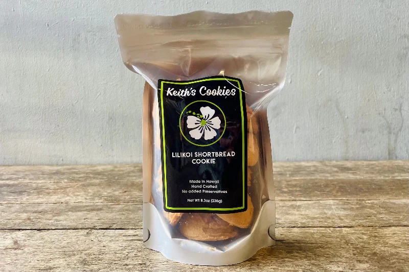 Lilikoʻi Shortbread Cookies
