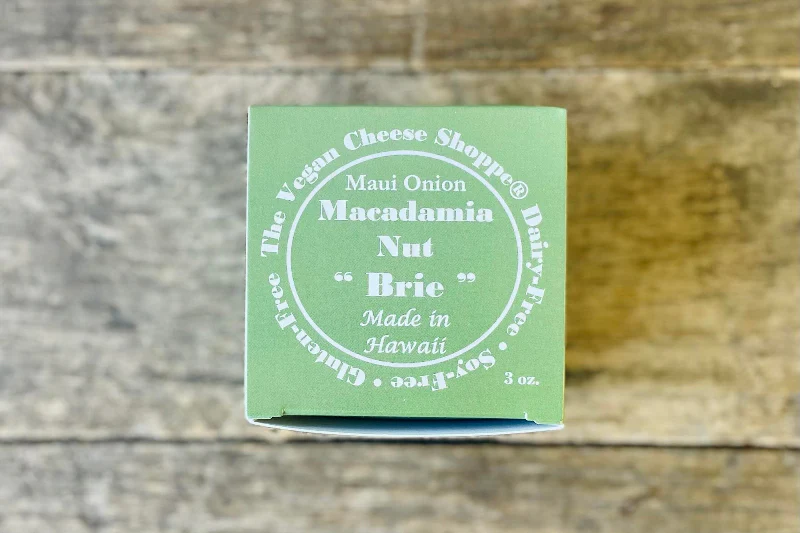 Maui Onion Macadamia Nut "Brie"