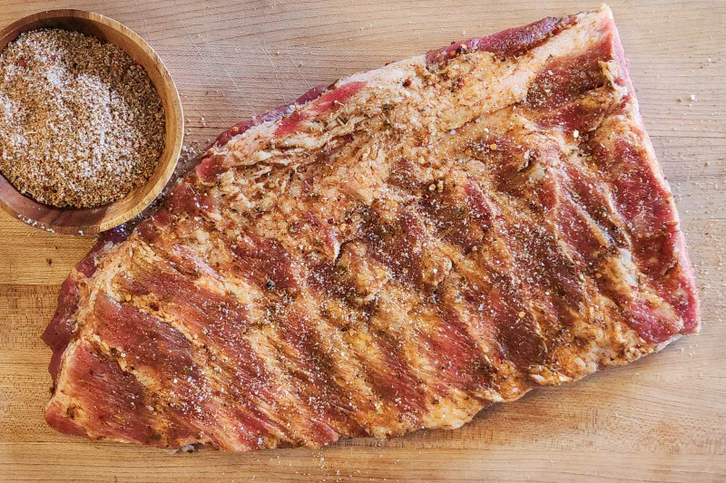 Memphis-Style BBQ Pork Spare Ribs