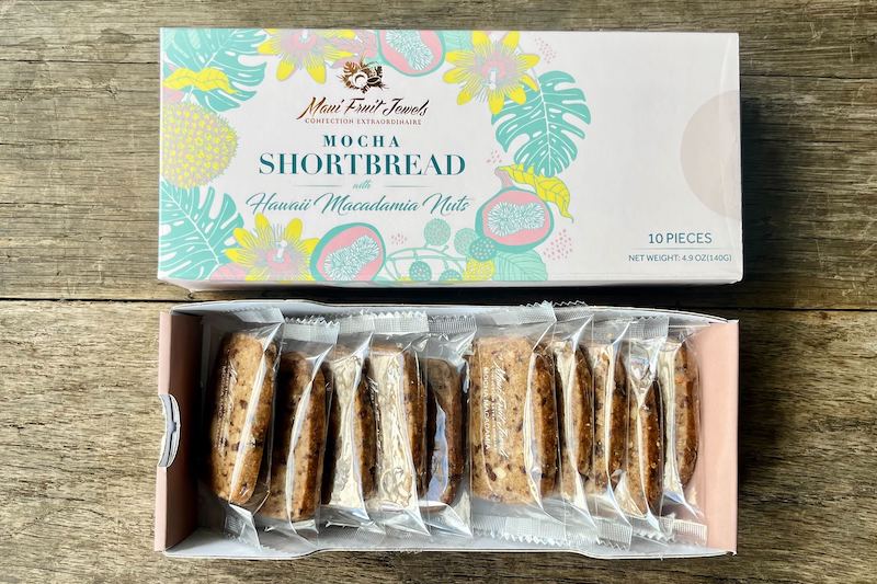 Mocha Macadamia Shortbread