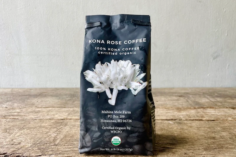 Organic Kona Rose Coffee
