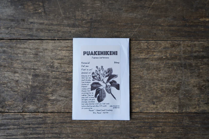 Puakenikeni Seeds