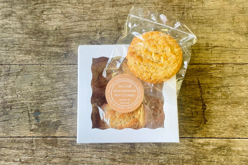 Sea Salt Macadamia Nut Cookie