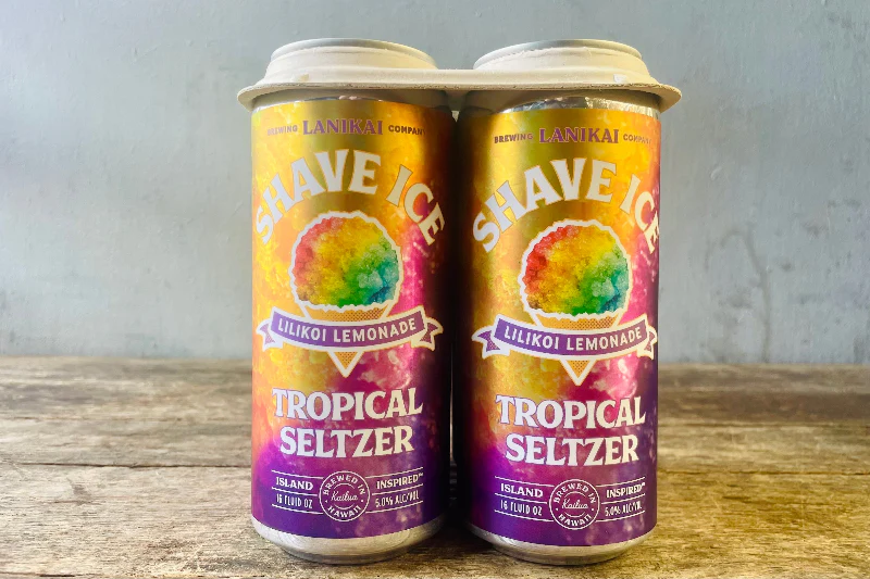 Shave Ice Lilikoʻi Lemonade Hard Seltzer