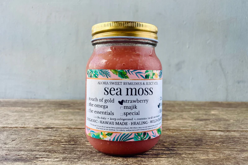 Strawberry Sea Moss Gel