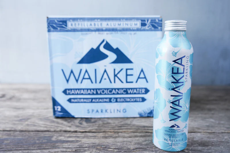 Waiākea Volcanic Sparkling Water